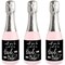Big Dot of Happiness Will You Be a Part of My "Bride Tribe" - Mini Wine & Champagne Bottle Label Stickers - Will You Be My Bridesmaid Gift - Set of 16